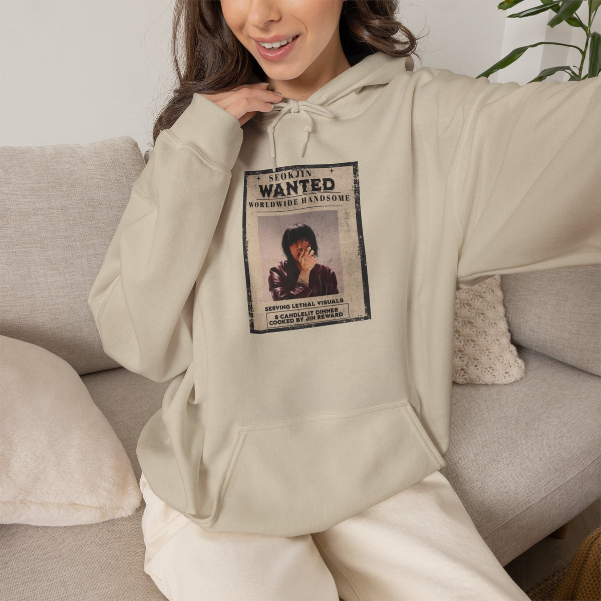 Wanted Poster Hoodie — Vintage 'Missing You' Retro Photo Pullover