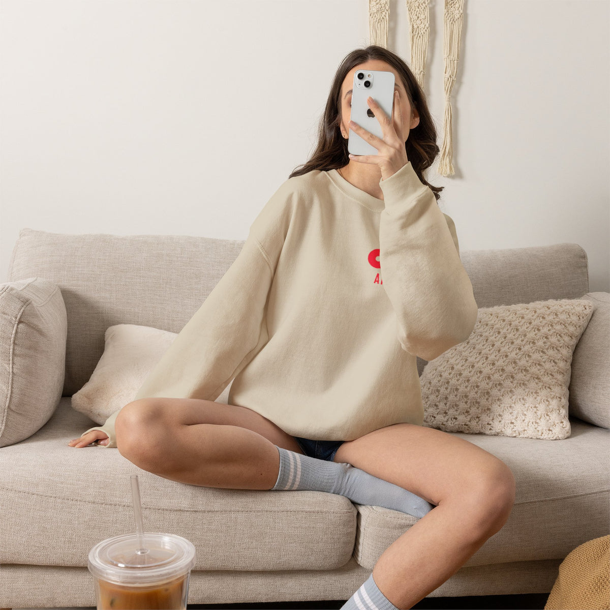 Arirang Minimalist Crewneck Sweatshirt — BTS Music