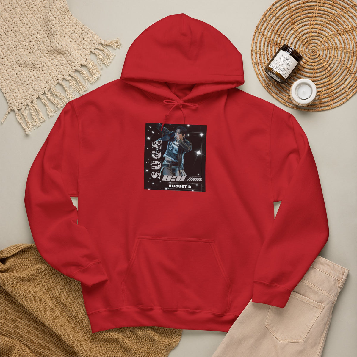 Copy of Suga 93 K-Pop Graphic Hoodie — BTS-Inspired Fan Sweatshirt