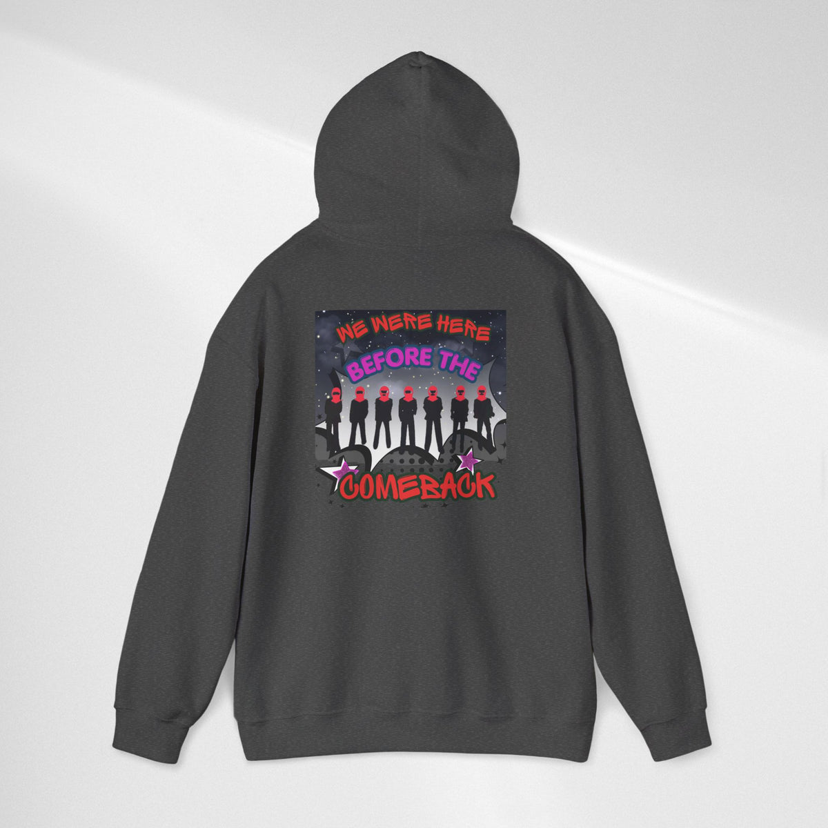 Hoodie — BTS  The Comeback" Retro Space Silhouette Hoodie