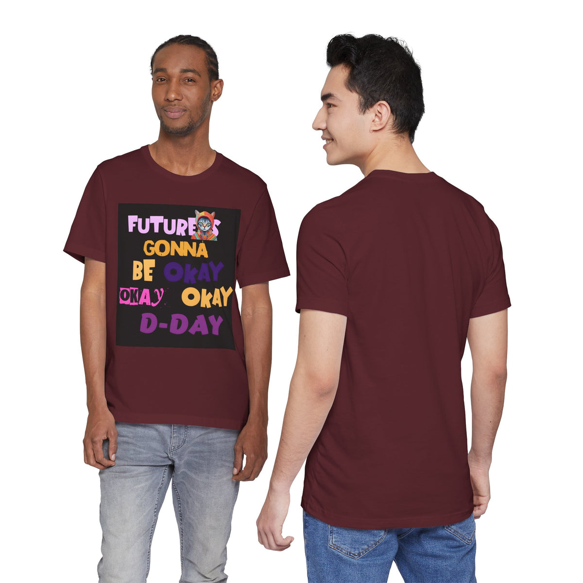 T-Shirt — "Future's Gonna Be Okay" Inspirational Graphic Tee