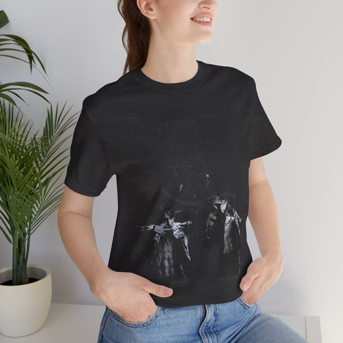J HOPE T-Shirt — Grunge Black & White Band Photo Tee (Hope)