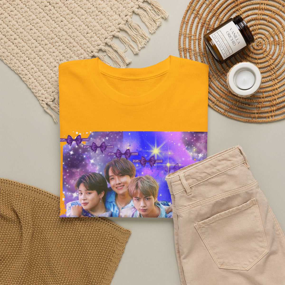 BTS Galaxy Photo Tee