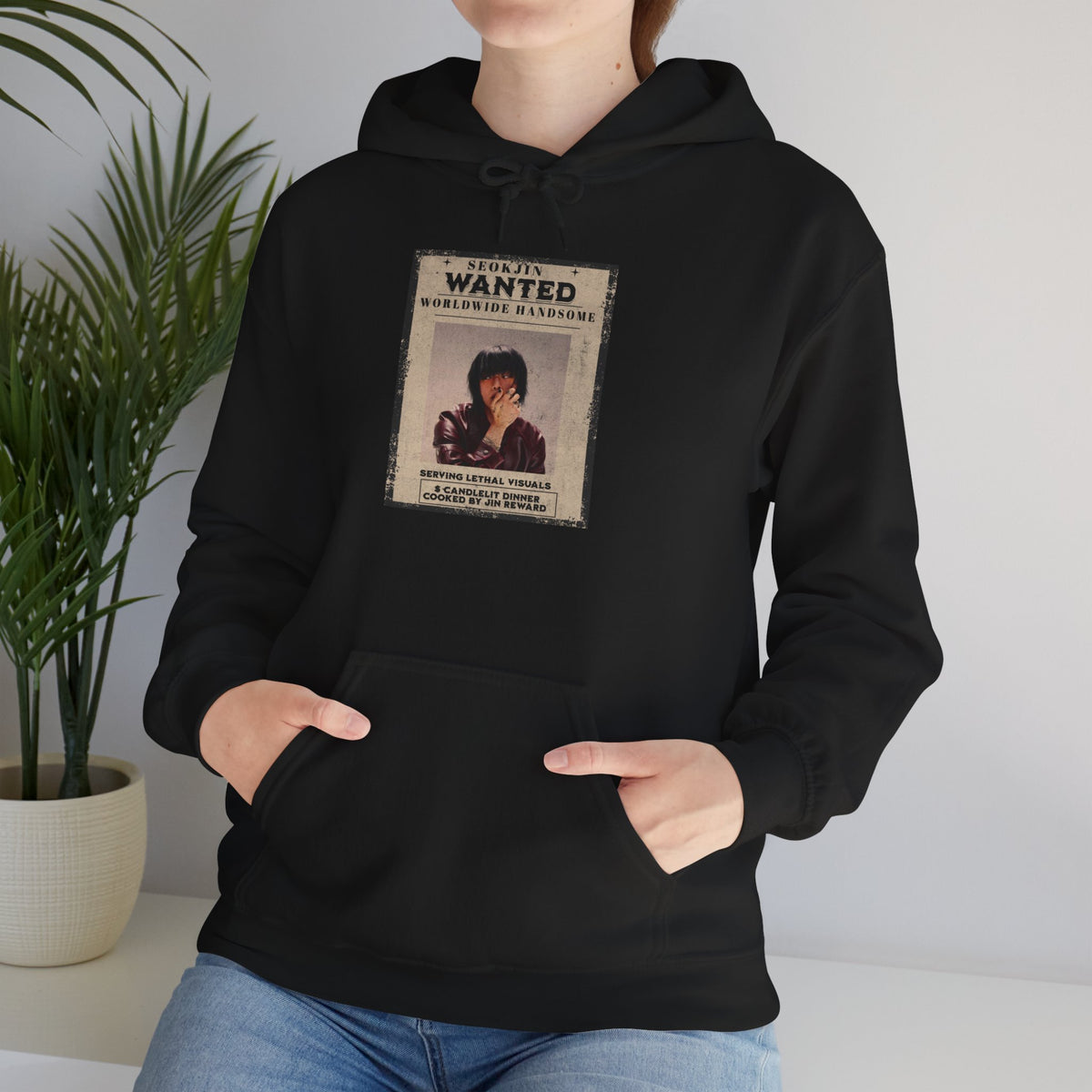Wanted Poster Hoodie — Vintage 'Missing You' Retro Photo Pullover