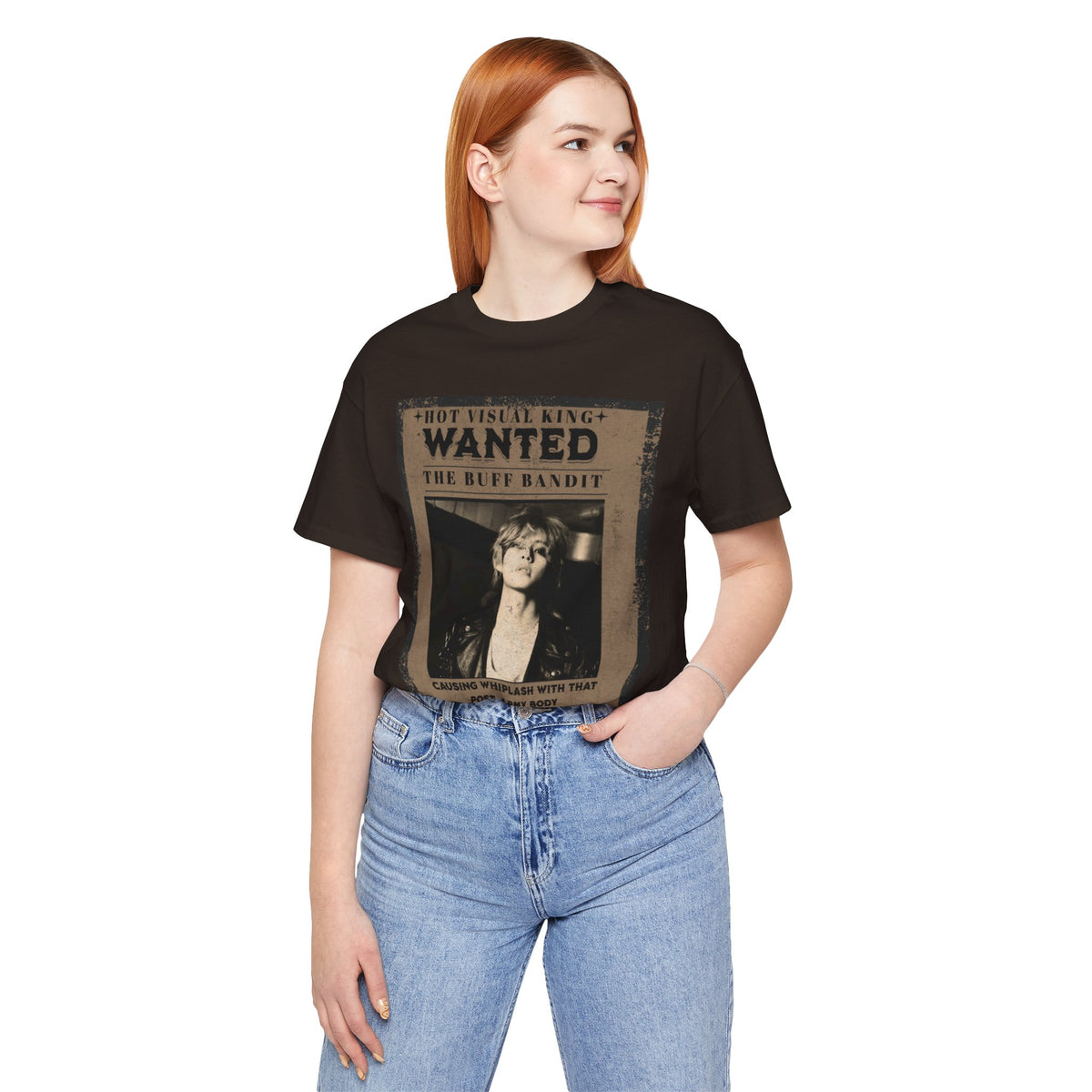 T-Shirt - 'WANTED: The Buff Bandit' Vintage Poster Tee