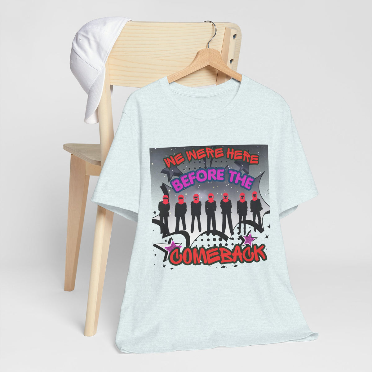 BTS The Comeback T-Shirt – Retro Silhouette Music Tee