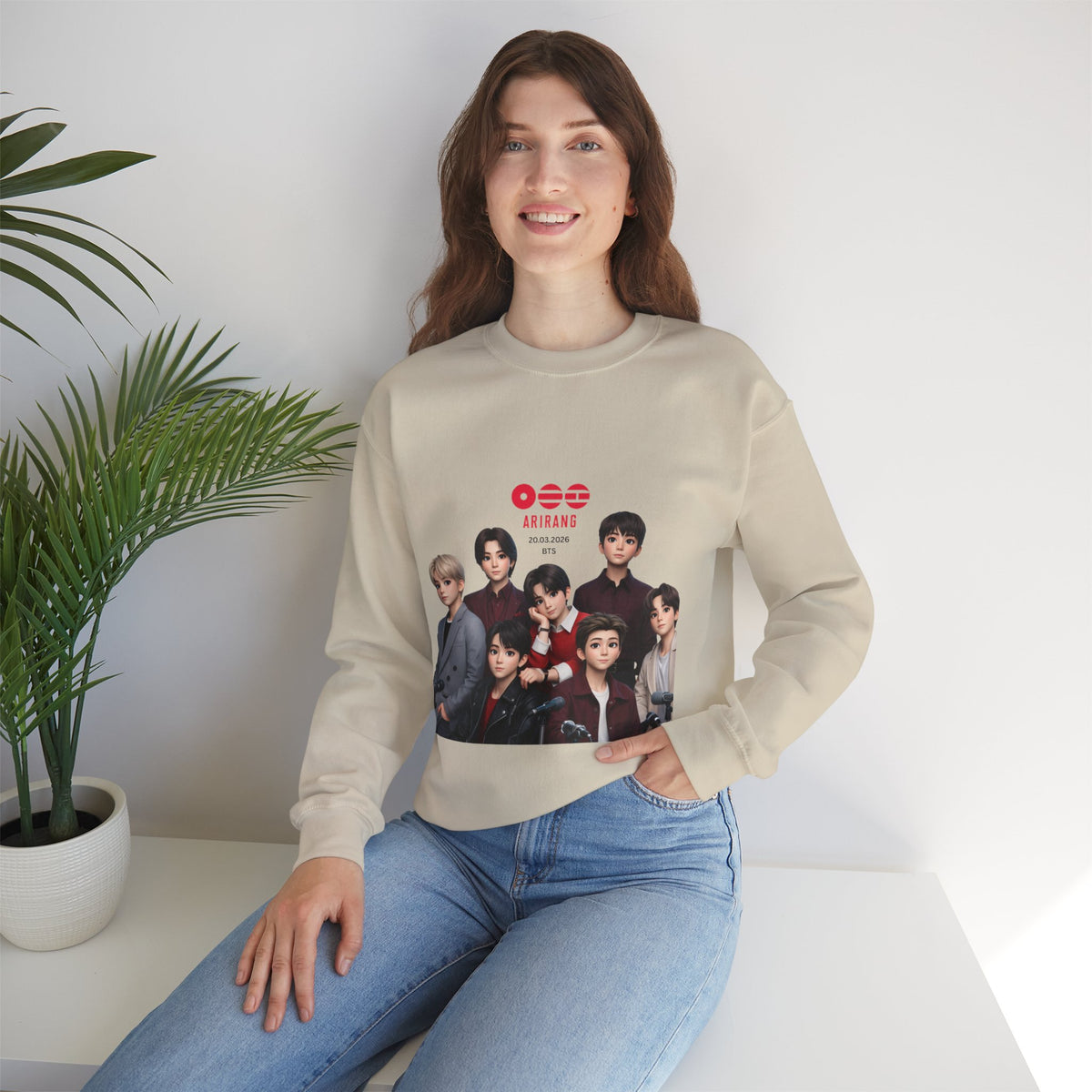 BTS GROUP Photo Crewneck Sweatshirt
