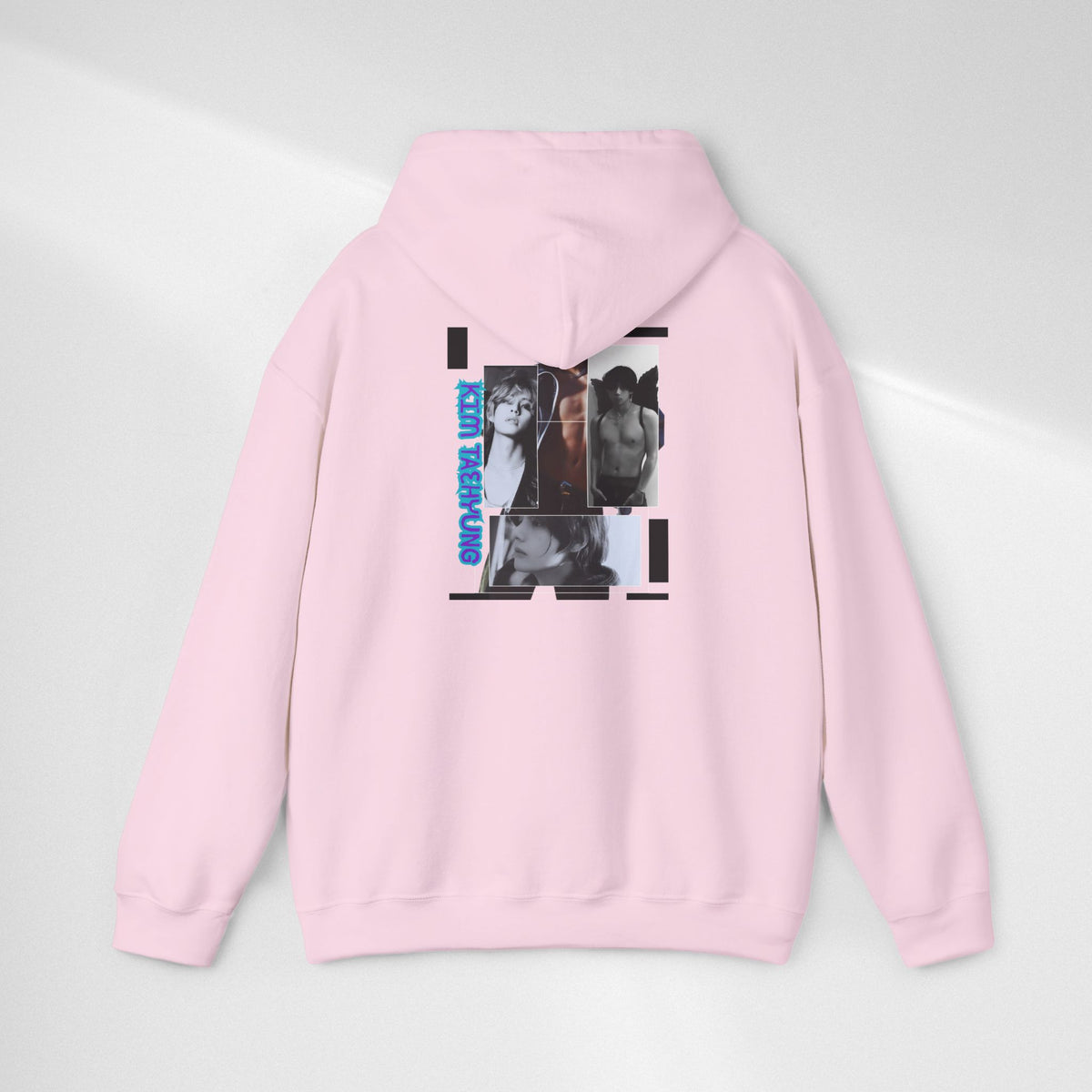 Graphic Hoodie — Photo Collage Streetwear "KIM TAEHYUNG"