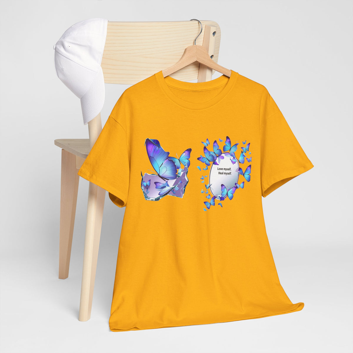 Butterfly Graphic Tee — BTS  Butterflies 'Beautiful' Design