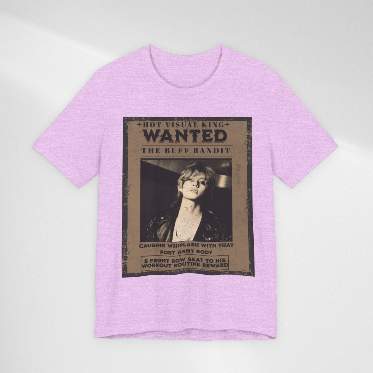 T-Shirt - 'WANTED: The Buff Bandit' Vintage Poster Tee