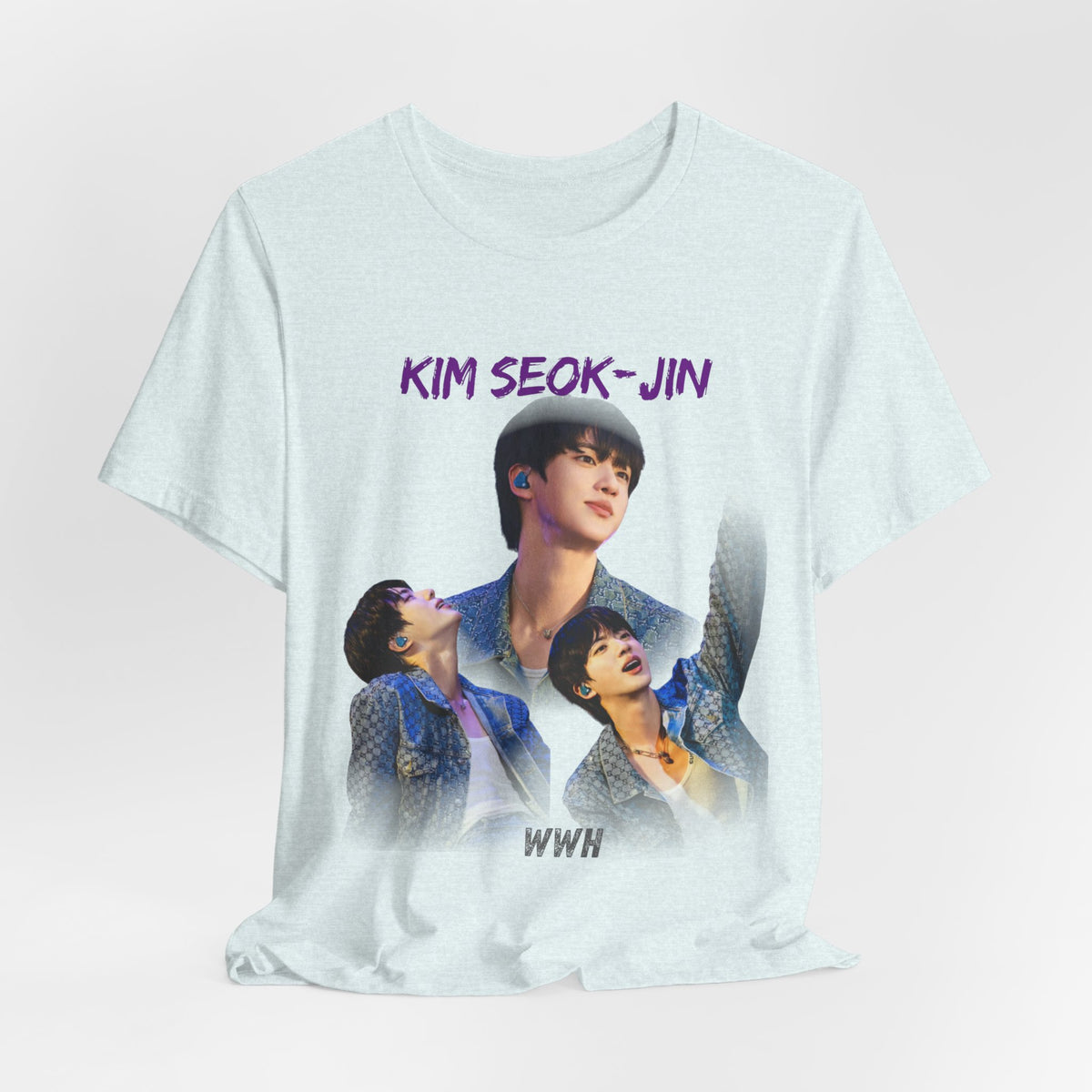 Jin (Kim Seok-jin) Fan Tee — K‑Pop BTS Portrait Graphic T‑Shirt