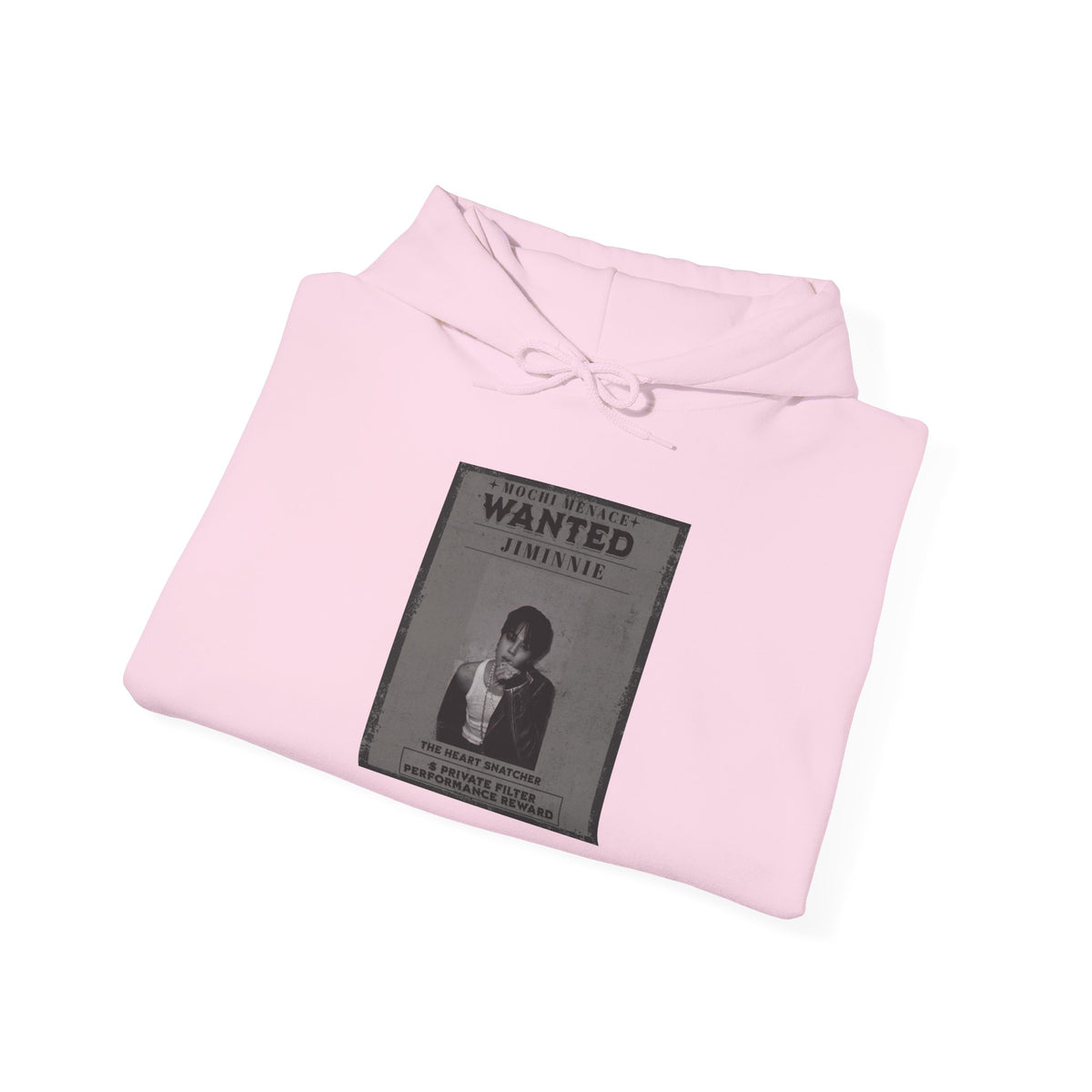 Jimmie Hoodie — "WANTED: Amnesie" Vintage Poster Graphic Hoodie