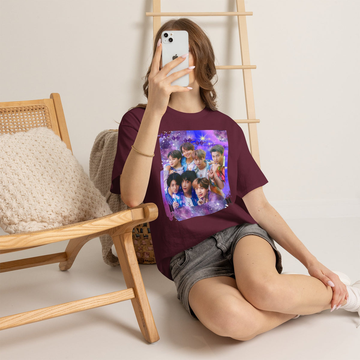 BTS Galaxy Photo Tee