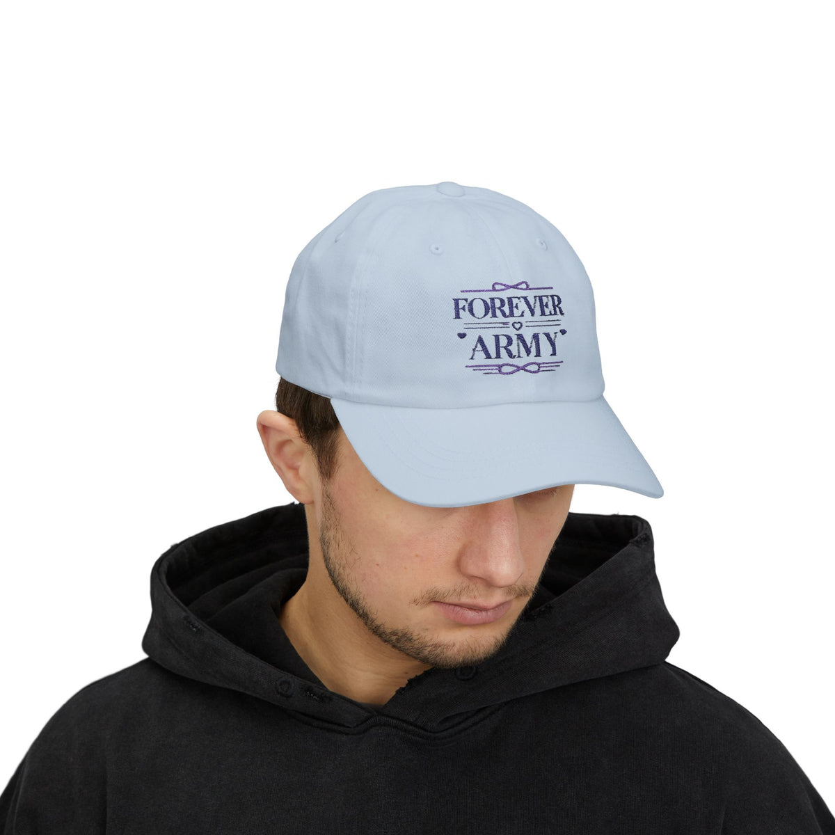 Forever Army BTS Cap –  Embroidered Baseball Hat