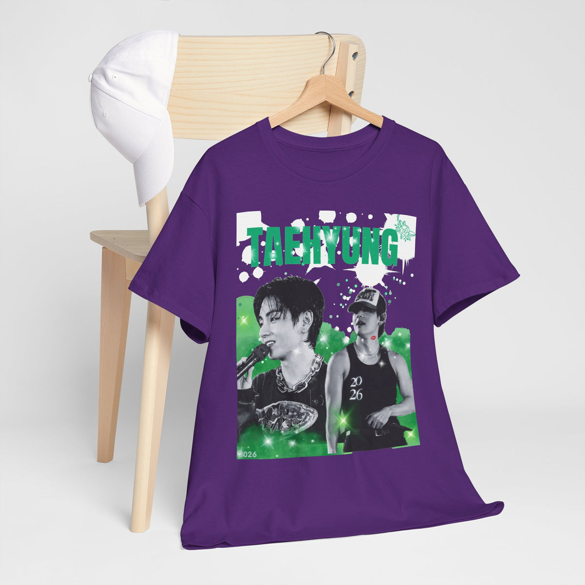 Taehyung 95 Graphic Tee — K‑Pop Vibe Fan Shirt