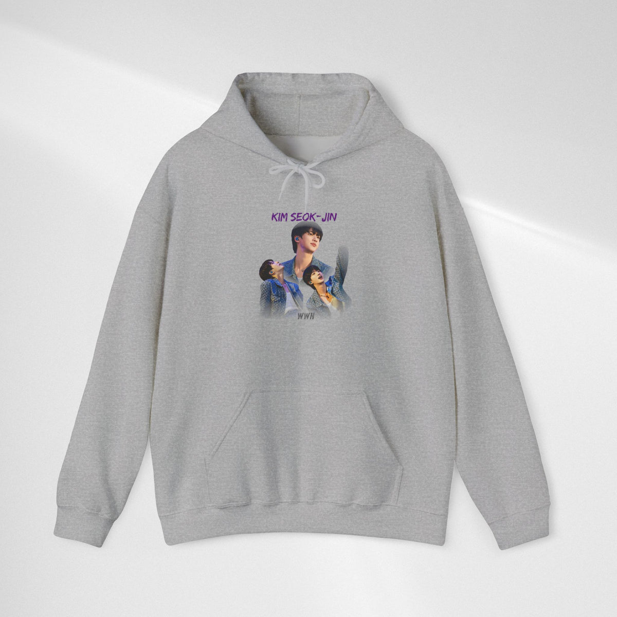 Kim Seok-jin (Jin) Photo Collage Hoodie — K-Pop Idol Fan Sweatshirt