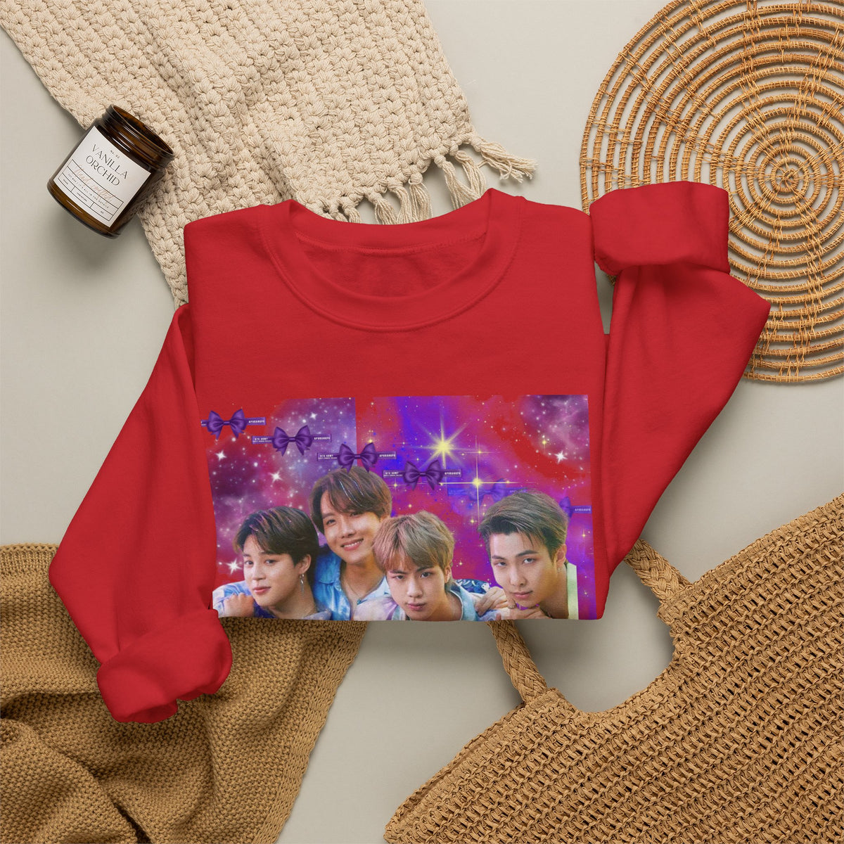BTS Group Photo Crewneck Sweatshirt
