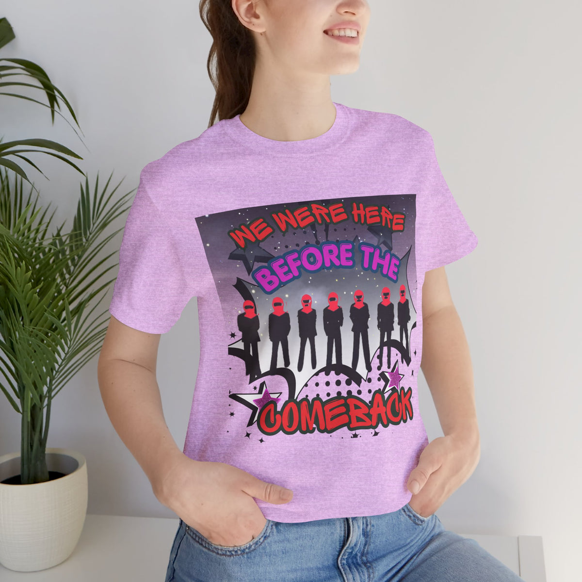BTS The Comeback T-Shirt – Retro Silhouette Music Tee