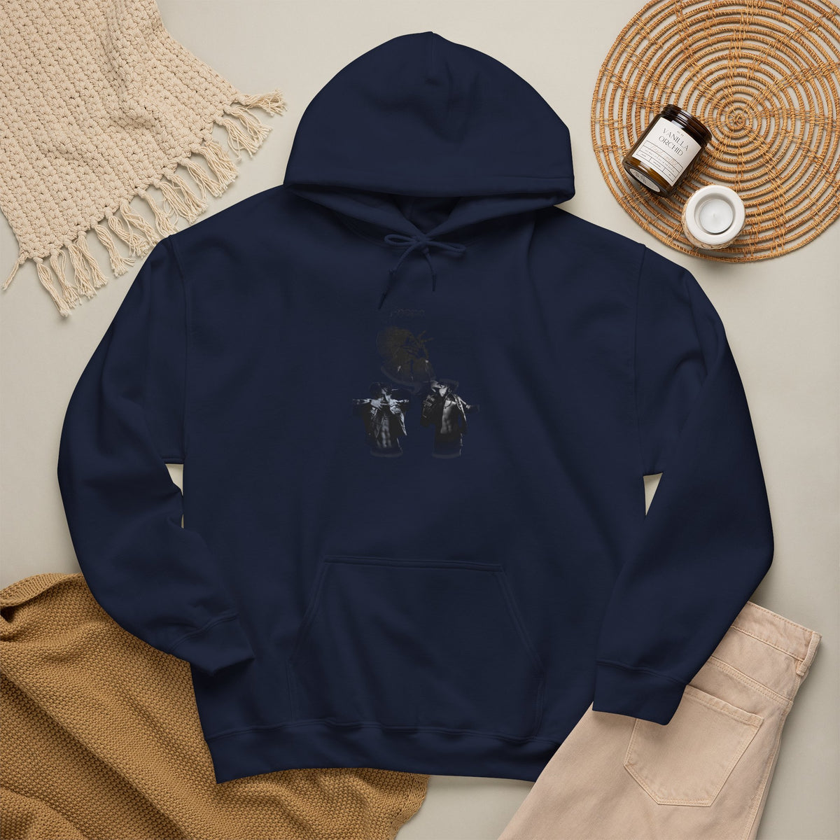 JHOPE Hoodie - Vintage Film Noir Photographer Graphic Hoodie