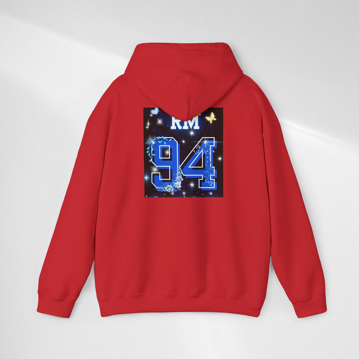 RM Photo Hoodie — Custom Back Number "94" Music Fan Pullover