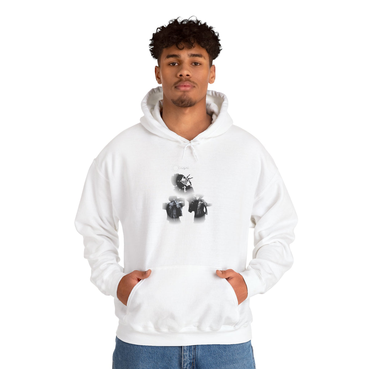 JHOPE Hoodie - Vintage Film Noir Photographer Graphic Hoodie