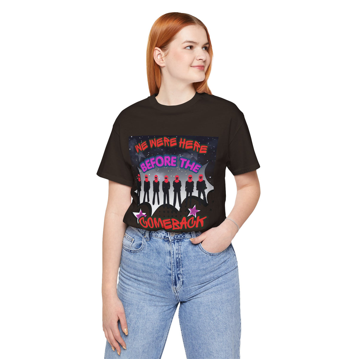 BTS The Comeback T-Shirt – Retro Silhouette Music Tee
