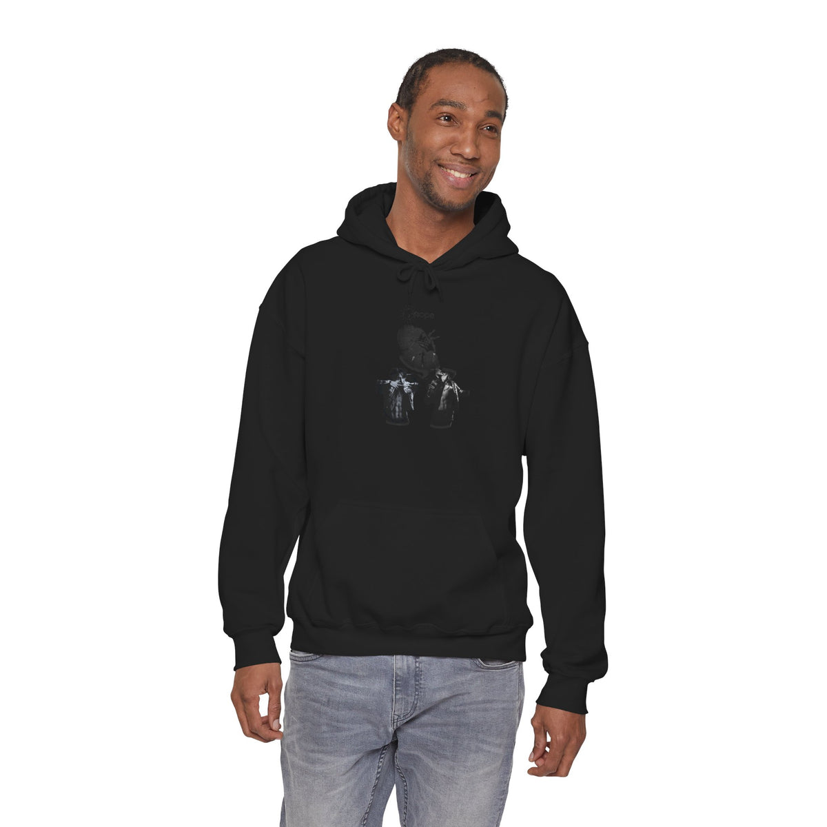 JHOPE Hoodie - Vintage Film Noir Photographer Graphic Hoodie