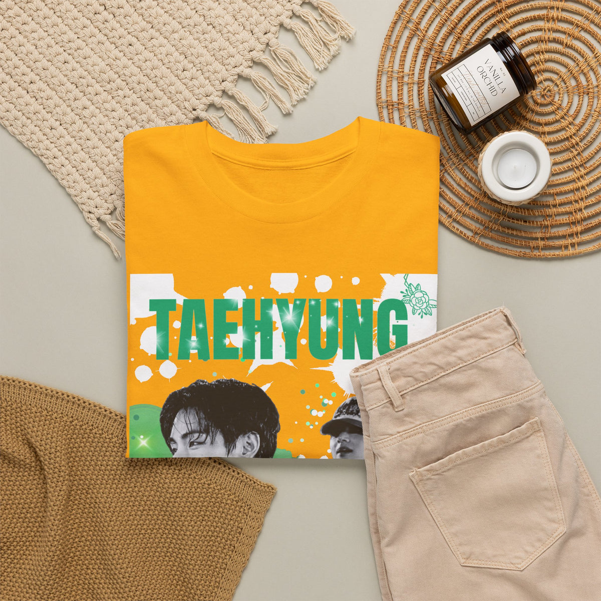 Taehyung 95 Graphic Tee — K‑Pop Vibe Fan Shirt