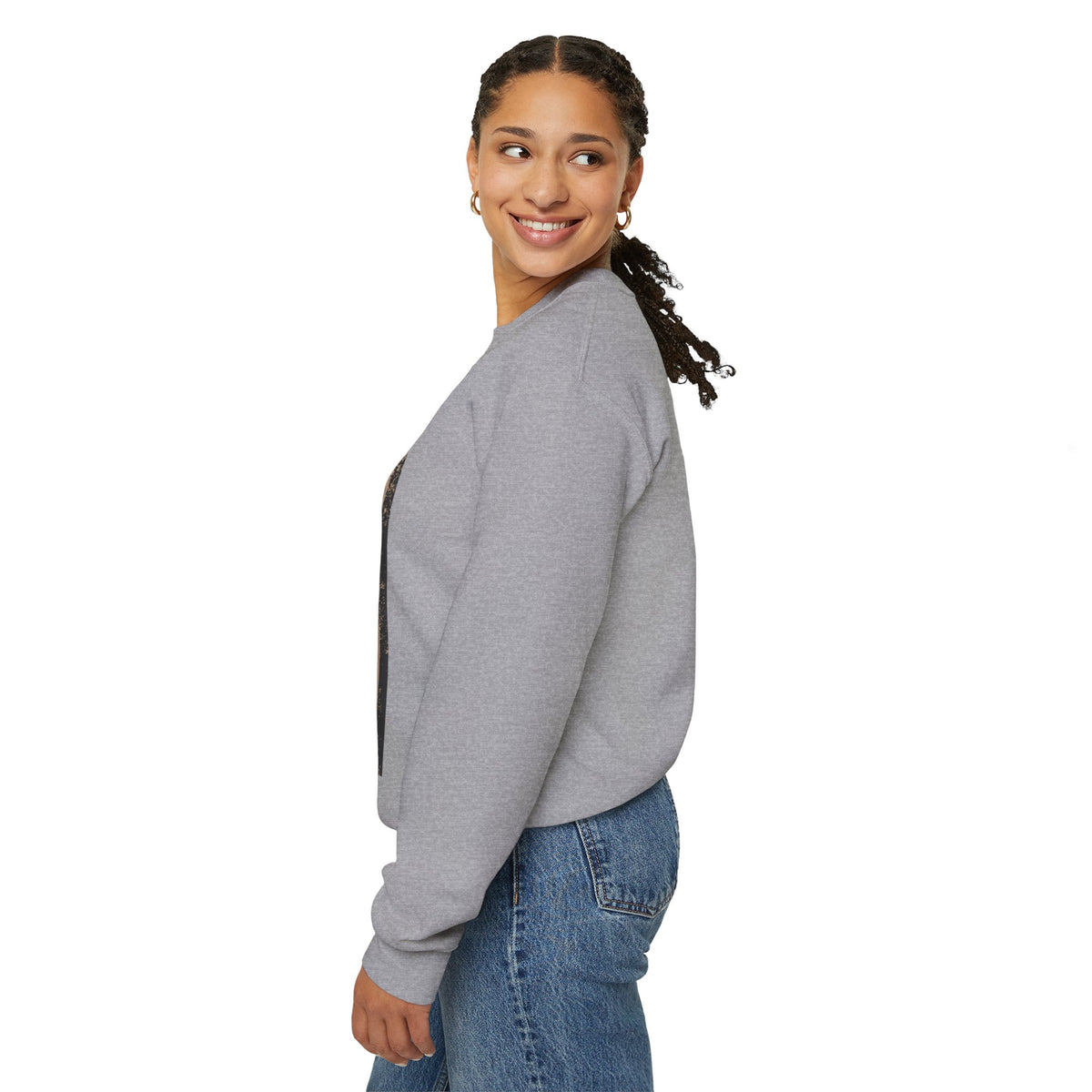 Wanted Poster Crewneck Sweatshirt – 'Freaky Sunshine: WANTED Jay Hope' Retro Graphic