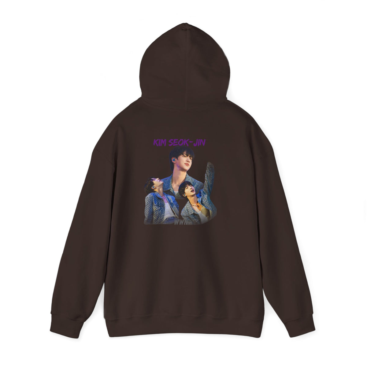 Kim Seok-jin (Jin) Photo Collage Hoodie — K-Pop Idol Fan Sweatshirt