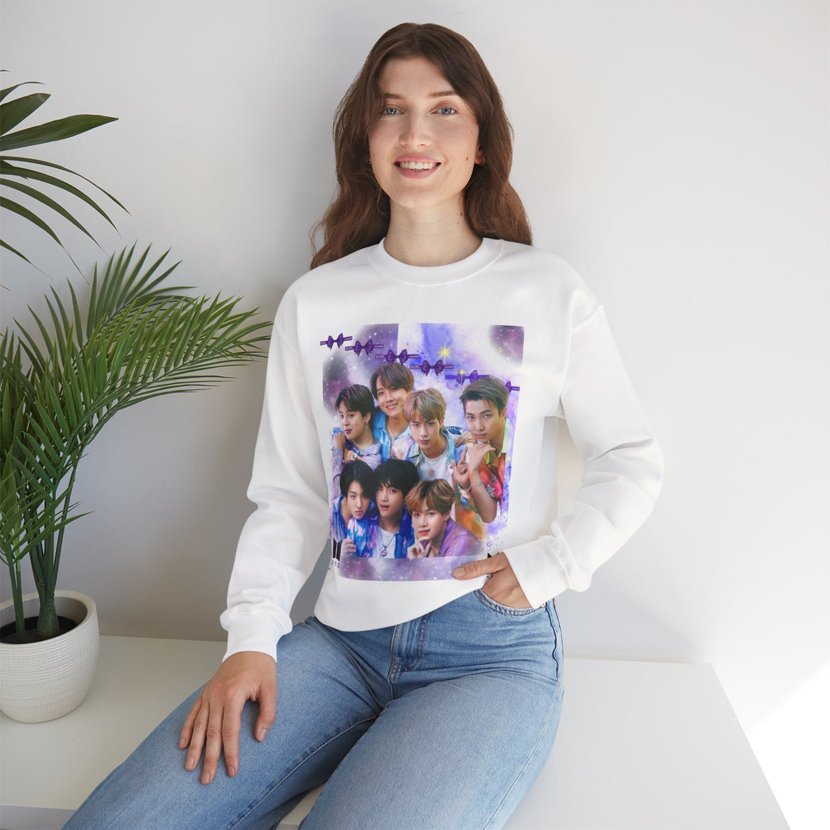 BTS Group Photo Crewneck Sweatshirt