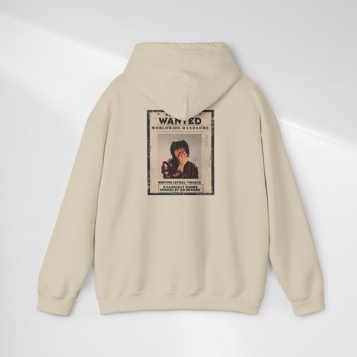 Wanted Poster Hoodie — Vintage 'Missing You' Retro Photo Pullover
