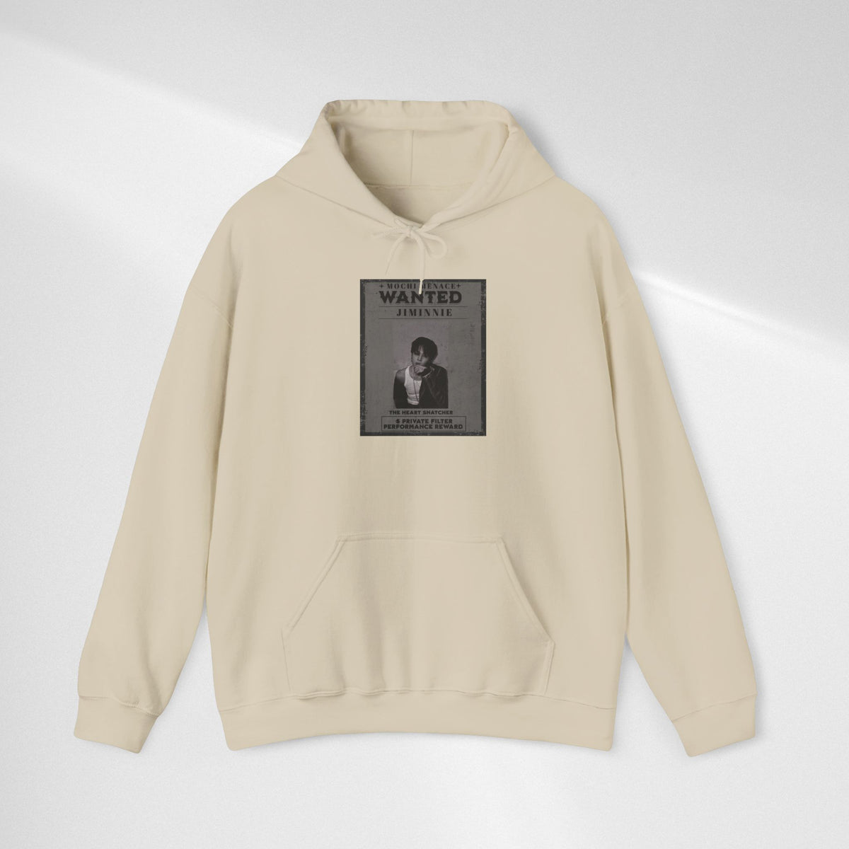Jimmie Hoodie — "WANTED: Amnesie" Vintage Poster Graphic Hoodie