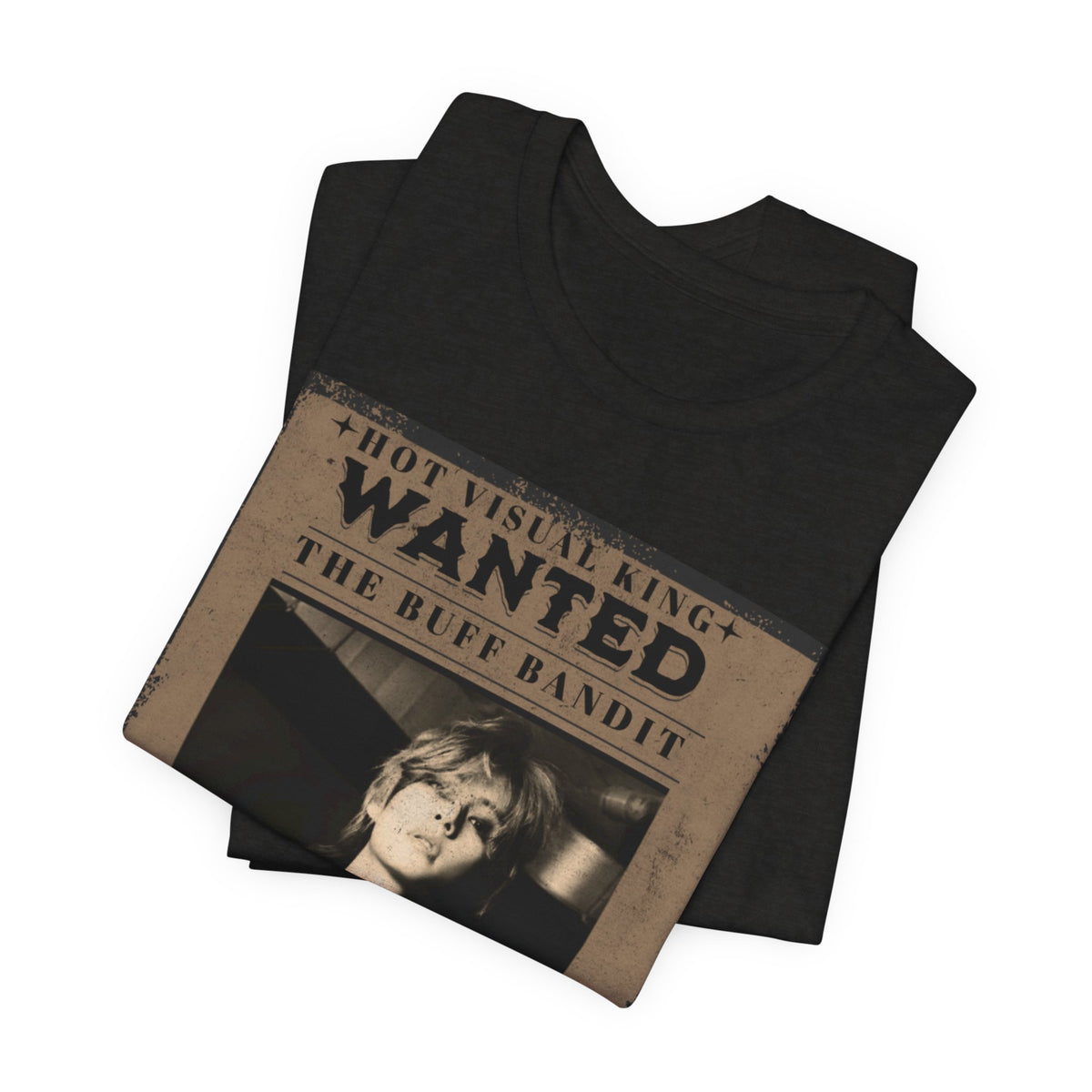 T-Shirt - 'WANTED: The Buff Bandit' Vintage Poster Tee