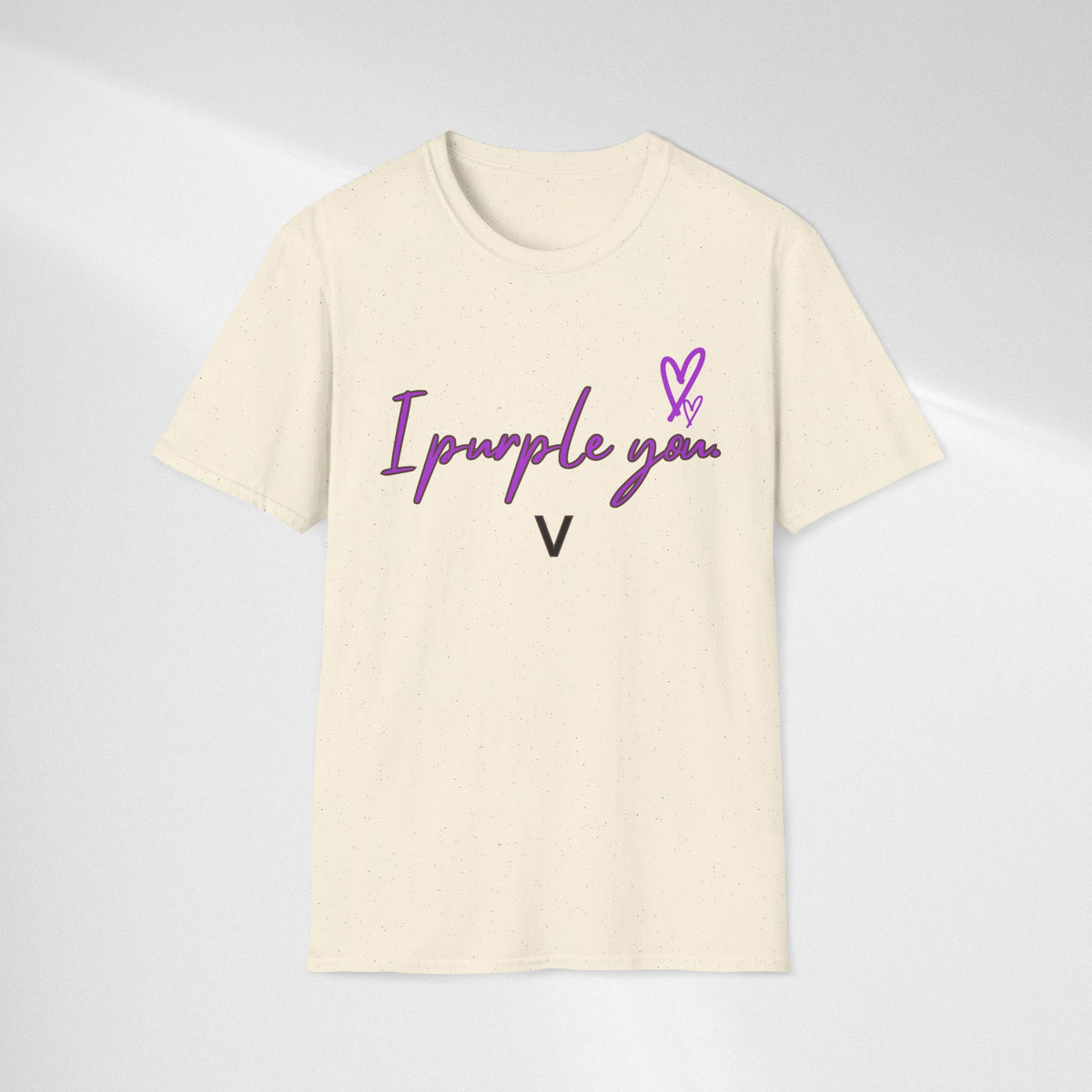 I Purple You T-Shirt — K-Pop Inspired Heart Graphic Tee
