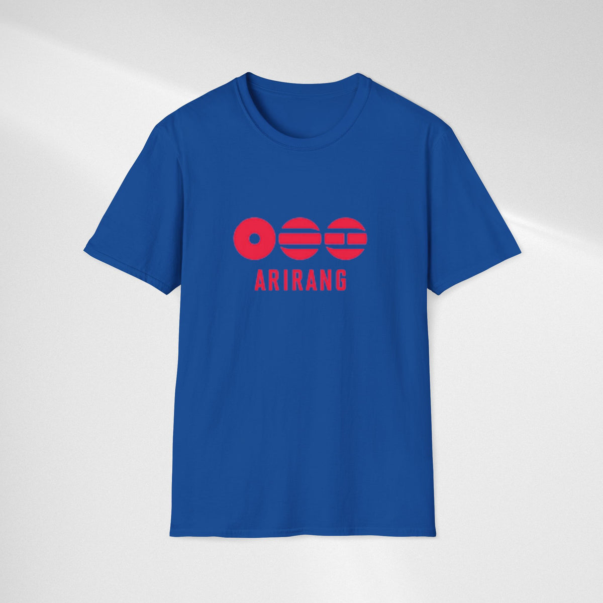 Arirang BTS T-Shirt — Retro Red Logo Tee