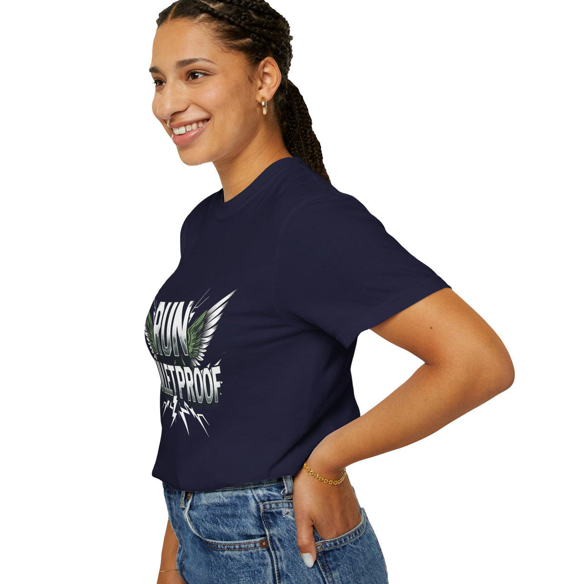Run Bulletproof T-Shirt — BTS Graphic Fitness Tee