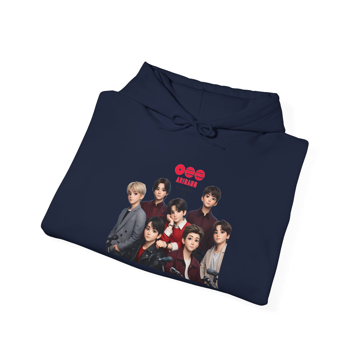 BTS K-Pop Group Photo Hoodie —  Tour Hoodie