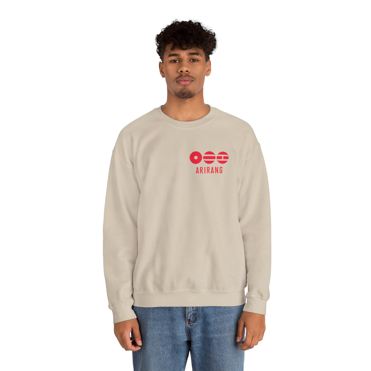 Arirang Minimalist Crewneck Sweatshirt — BTS Music
