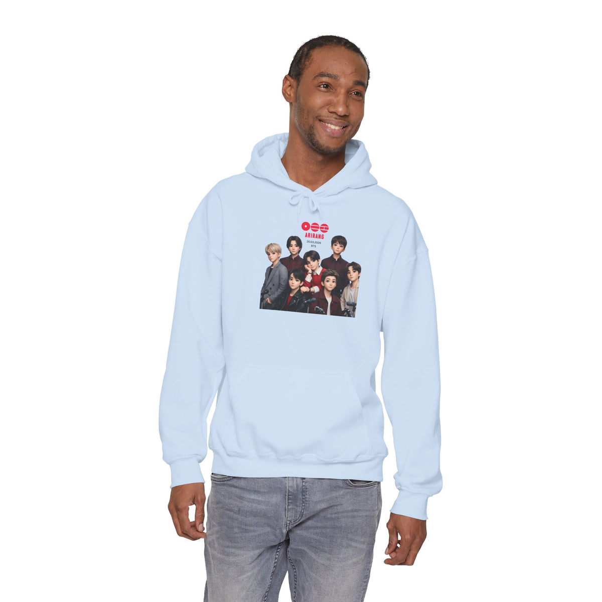 BTS K-Pop Group Photo Hoodie —  Tour Hoodie