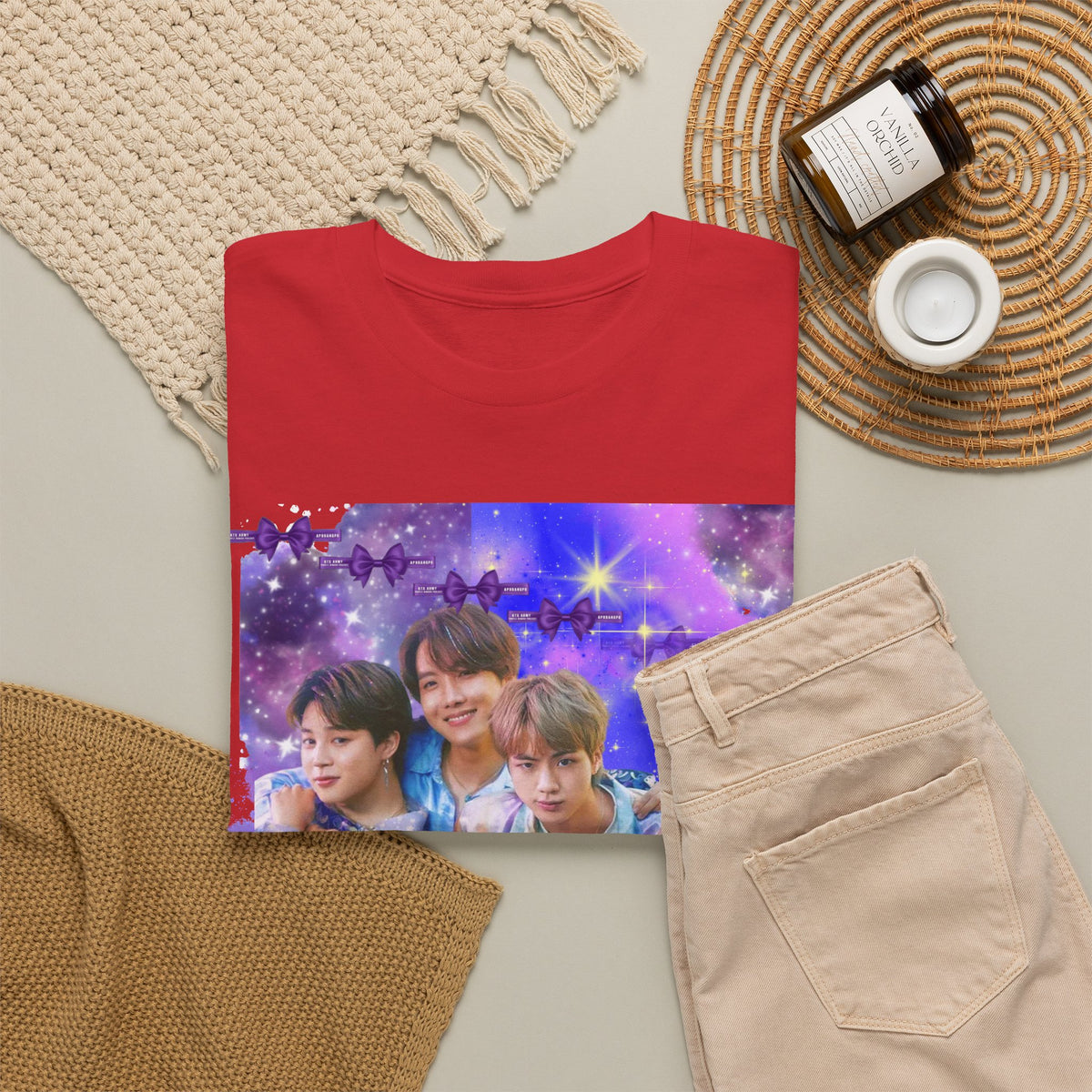 BTS Galaxy Photo Tee