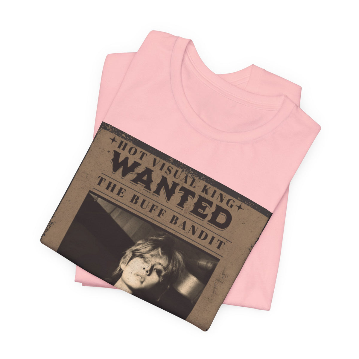 T-Shirt - 'WANTED: The Buff Bandit' Vintage Poster Tee