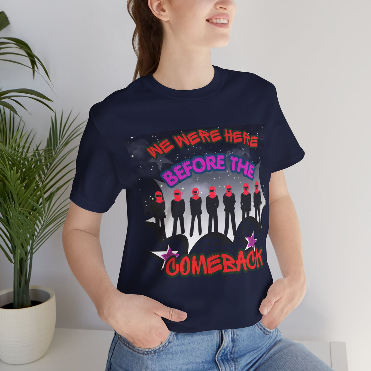 BTS The Comeback T-Shirt – Retro Silhouette Music Tee