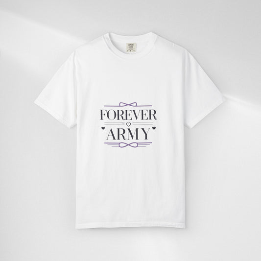 T-Shirt — "Forever Army" Graphic Tee (Military Pride Tribute)