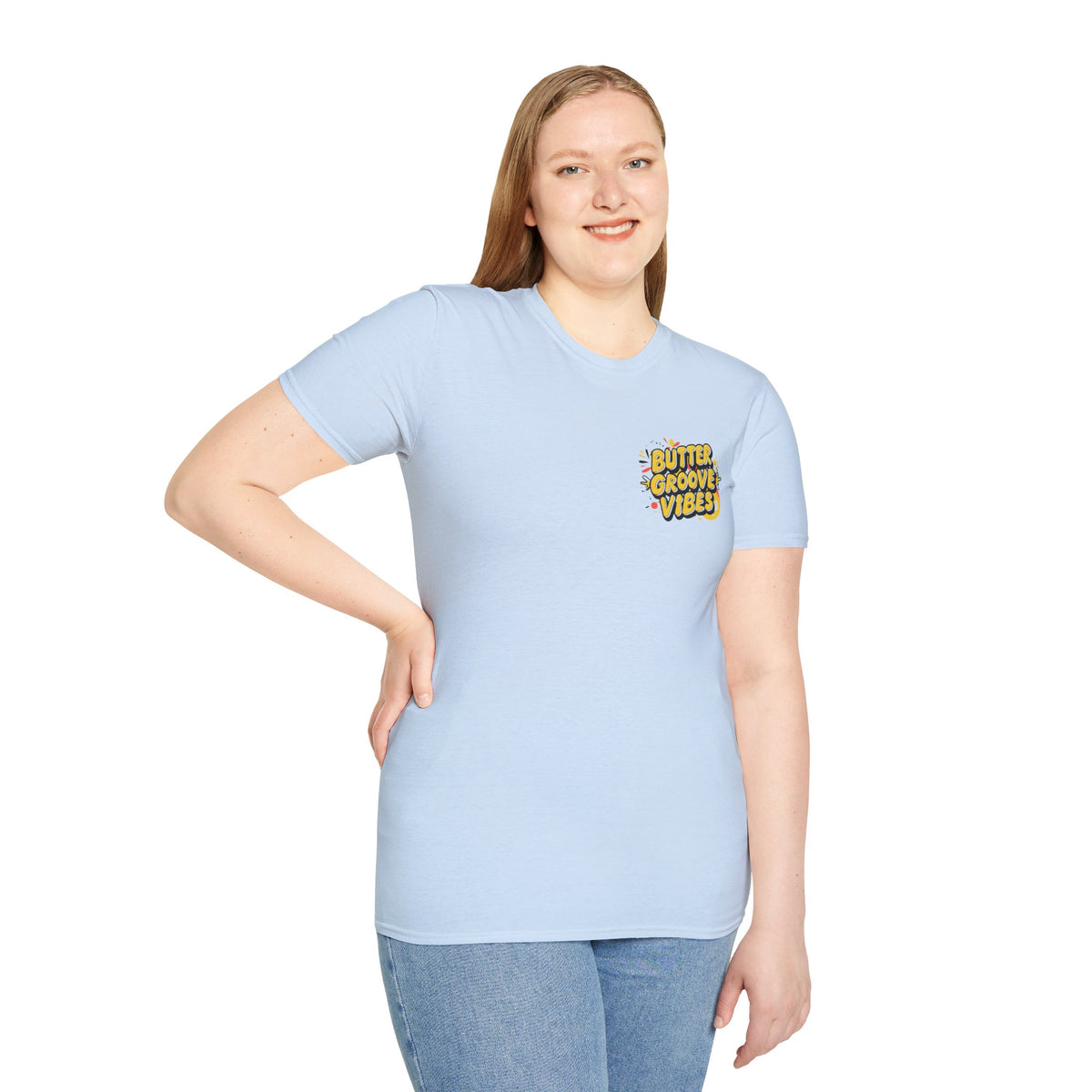 T-Shirt — "Butter Groove Vibes" Retro Graphic Tee