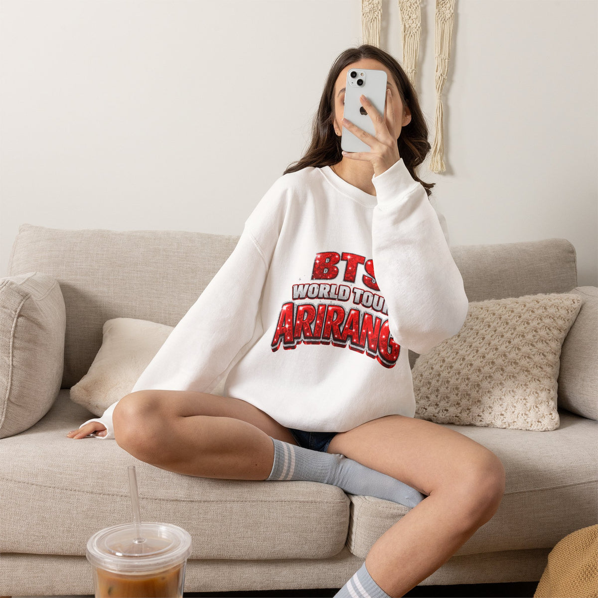 BTS World Tour 'Arirang' Crewneck Sweatshirt