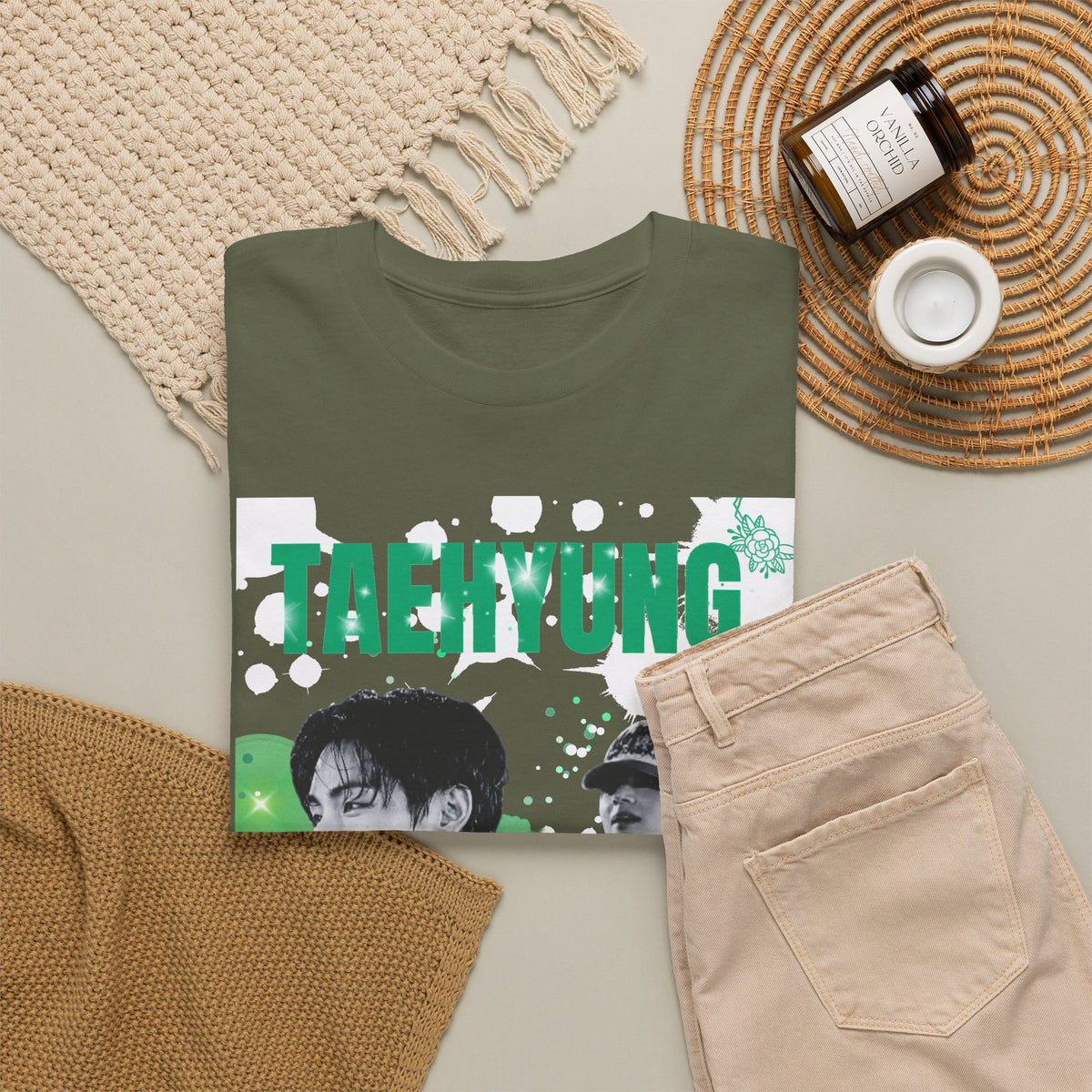 Taehyung 95 Graphic Tee — K‑Pop Vibe Fan Shirt