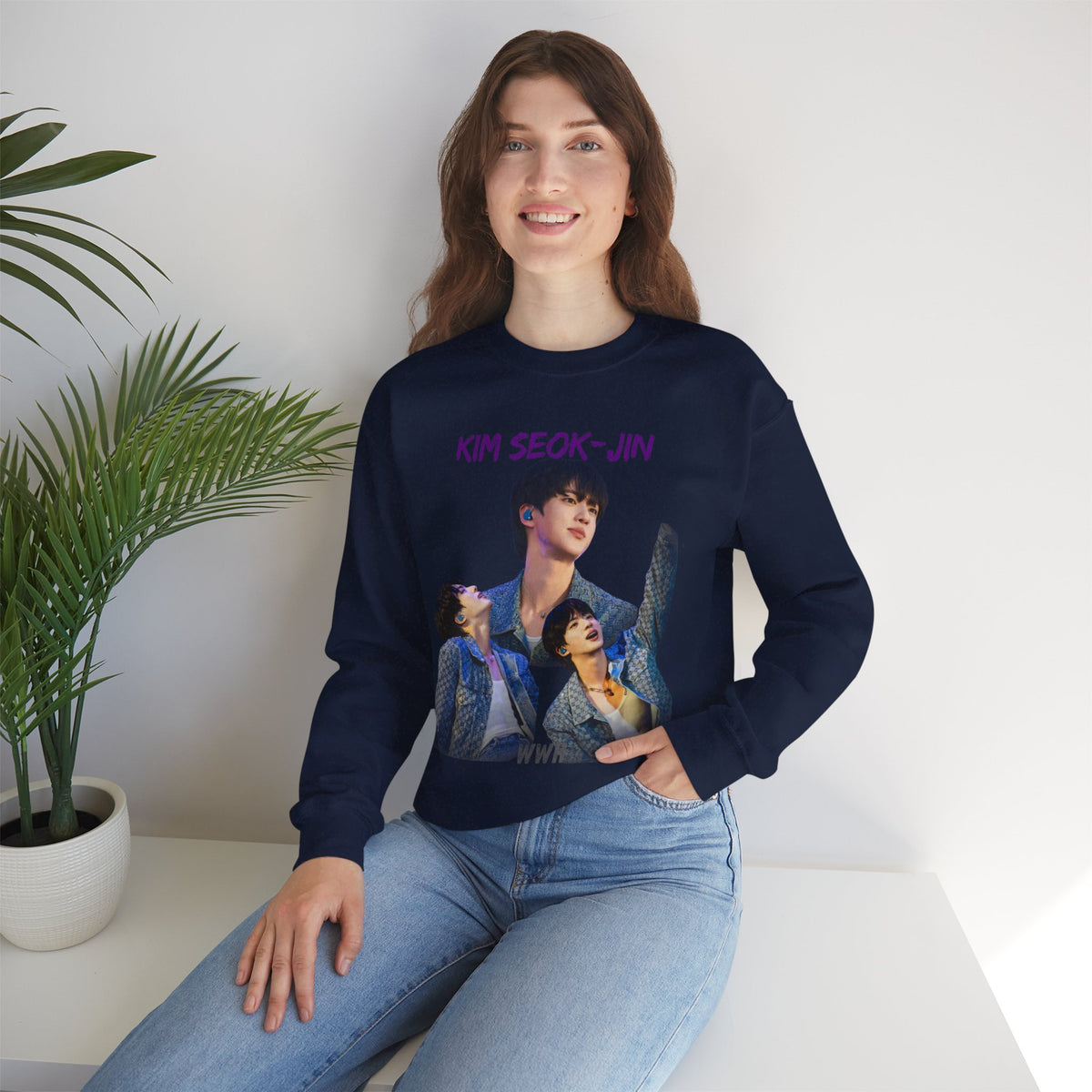 Jin Portrait Crewneck Sweatshirt