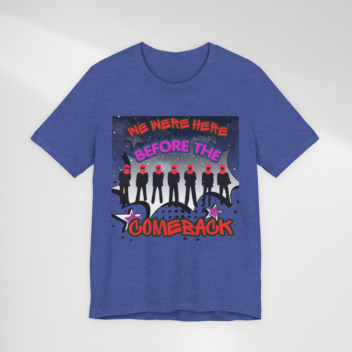 BTS The Comeback T-Shirt – Retro Silhouette Music Tee