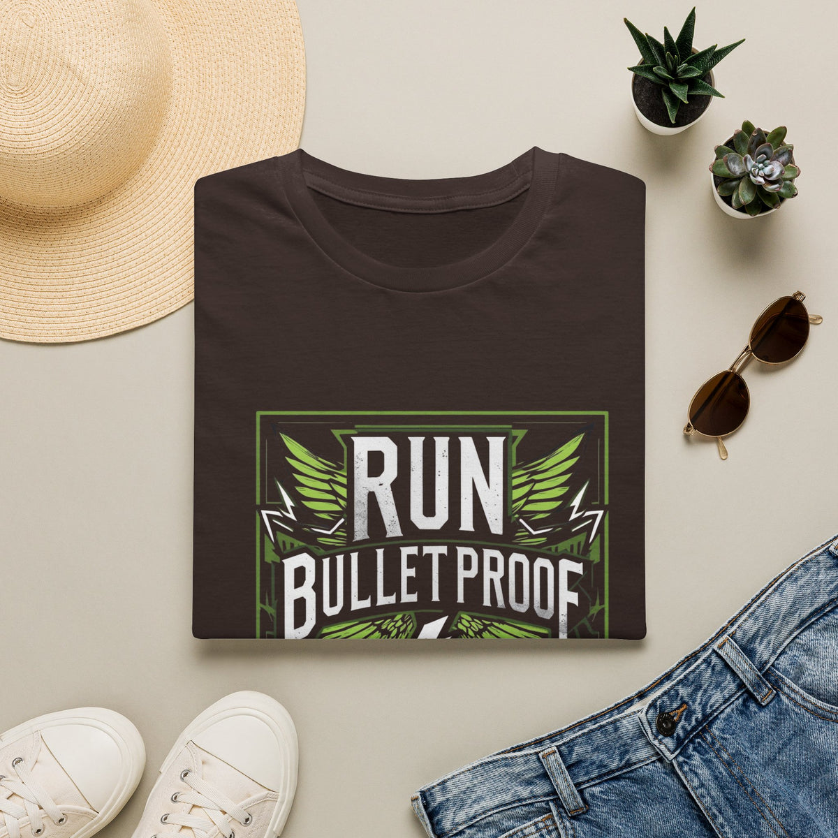 Run Bulletproof T-ShirT-  BTS Graphic Tee